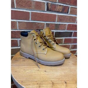 Original Rugged Outback Women's Tan Work Boots Lace Up Size 8.5